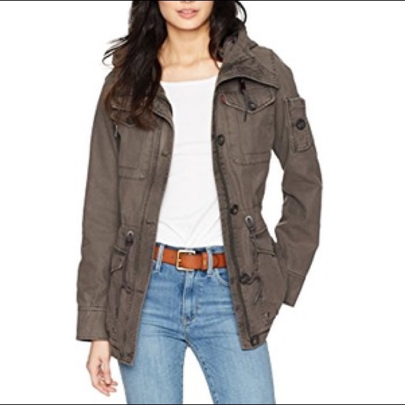 levi's four pocket military jacket